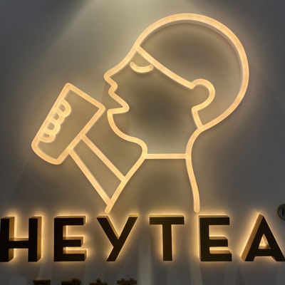 OEM ODM الخلفية رسالة تسجيل الاكريليك الوهج تسجيل المجلس مرآة النهاية