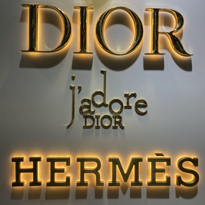 OEM ODM الخلفية رسالة تسجيل الاكريليك الوهج تسجيل المجلس مرآة النهاية