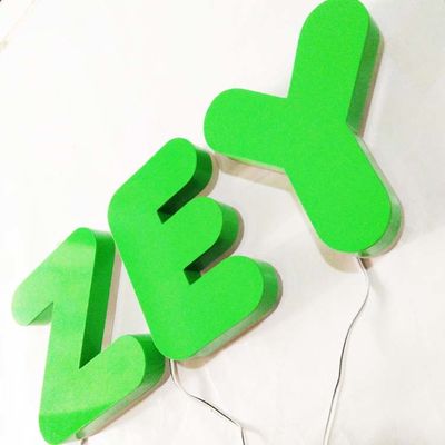 3D في الهواء الطلق مضيئة بقيادة شعار علامة الرسالة للأعمال التجارية