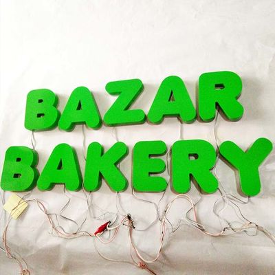 3D في الهواء الطلق مضيئة بقيادة شعار علامة الرسالة للأعمال التجارية