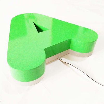 3D في الهواء الطلق مضيئة بقيادة شعار علامة الرسالة للأعمال التجارية