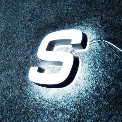 10-30 سم مقهى أدى ضوء تسجيل رسائل القناة الأمامية مضاءة