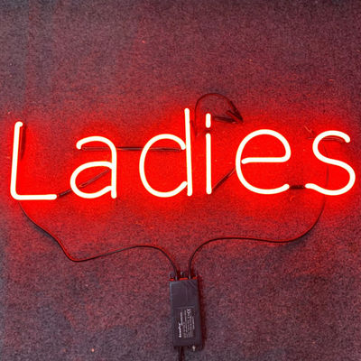 المطاعم المتجر أدى شخصية لافتات بار النيون الاكريليك لوحة لافتة نيون