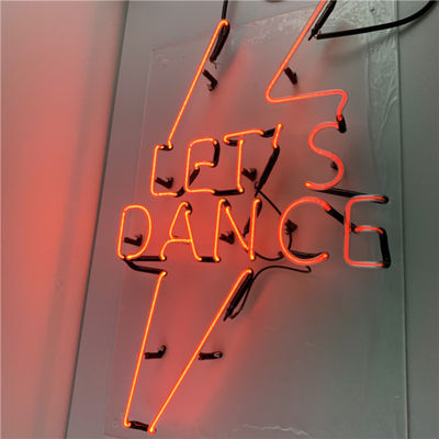 الأحمر الوردي عيد الحب الوشم لوحة تسجيل النيون للمنزل بار 7.5kv