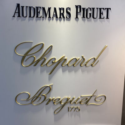 إعلان كبير اسم الشركة لوحة علامات الحائط للماء IP67