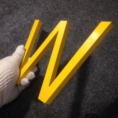 15mm 3d كريستال أكريليك علامة حرف uv مطبوعة شعار غير سامة