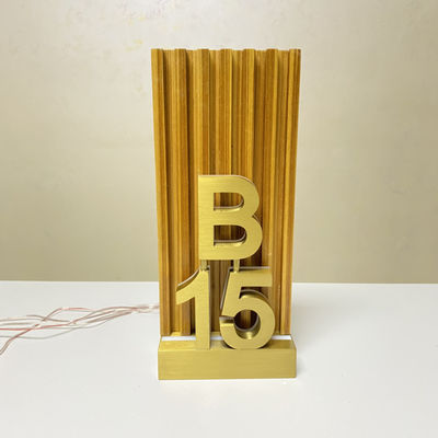 أدى الإضاءة الخلفية رقم البيت علامات Highspan لمكاتب الشقق