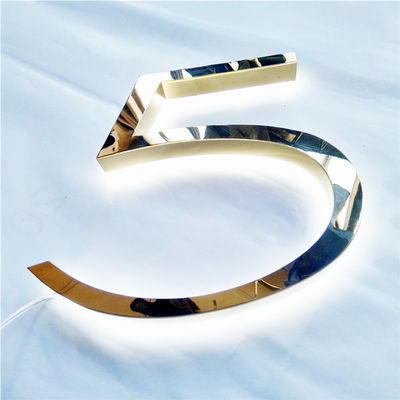 عالية السطوع الذهب فرشاة البيت رقم تسجيل الليزر قطع CE بنفايات