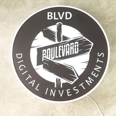 قاد مخصص تضيء شعار 50-200mm سماكة الإعلان في الهواء الطلق