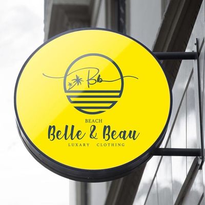 50-200mm سمك مخصص ضوء صندوق لافتات العلم جبل OEM ODM