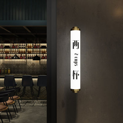 CE ROHS جدار جبل ضوء مربع لافتات بقيادة البيرة بار Shopfront لافتة