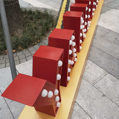 مضيئة في الهواء الطلق أحرف سرادق عملاقة أضواء بالكهرباء