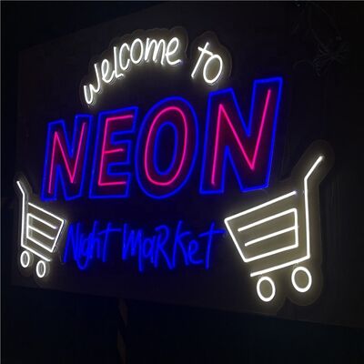 إشارة LED ذات الجانبين المزدوجة في الداخل والخارج SMD5050 مصدر ضوء للإعلانات المثيرة للنظر