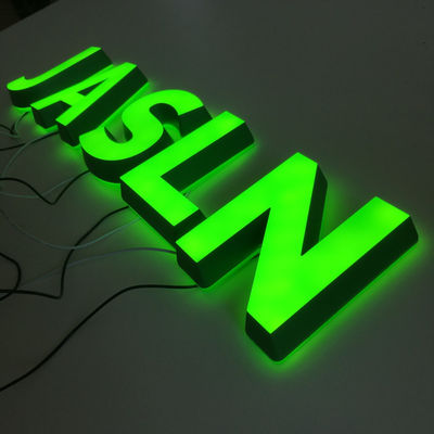 كبير الأبجدية LED الاكريليك رسائل الشعار سوبر مشرق في الهواء الطلق للماء