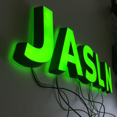 كبير الأبجدية LED الاكريليك رسائل الشعار سوبر مشرق في الهواء الطلق للماء