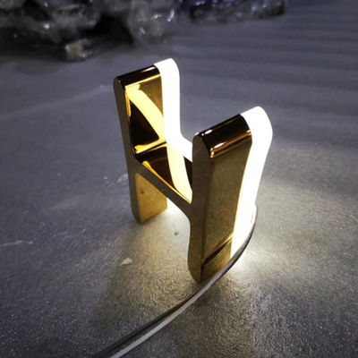 لافتة حروف ثلاثية الأبعاد لشعار متجر بيع بالتجزئة بعمق 3 سم -15 سم