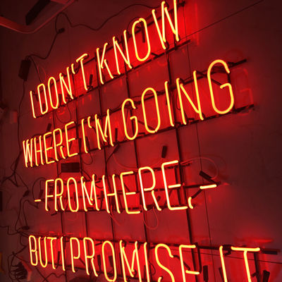 متجر الديكور إطارات معدنية ضوء النيون لافتات كلمة للجدار