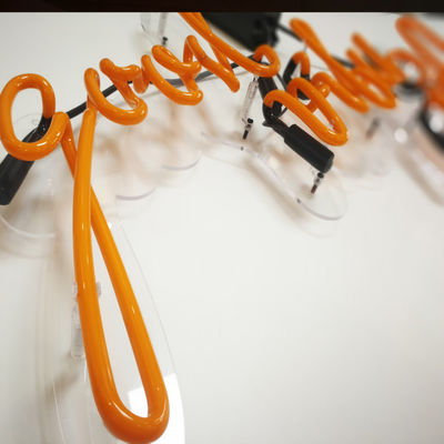 شريط الديكور 10kv مخصص نيون تسجيل المشاعر الجيدة فقط مع لوحة الاكريليك