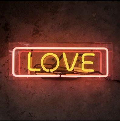 عرس الحب مخصص النيون تسجيل المجلس لغرفة النوم OEM ODM