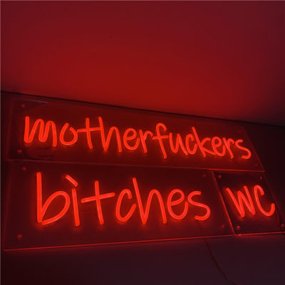 متجر مضاء Led Neon Sign Light Logo 50000-80000 ساعة مدى الحياة