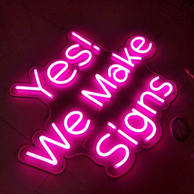 UL مخصص الزفاف النيون تسجيل الحب رسائل قناة النيون للجدار