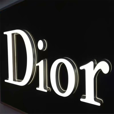 10-30cm Coffee Shop Led Light Sign Front Lit Channel Letters