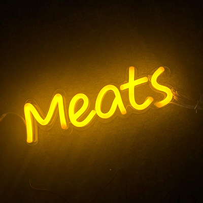 Custom Restaurant Led Neon Sign 22 Colors For Home CE ROHS